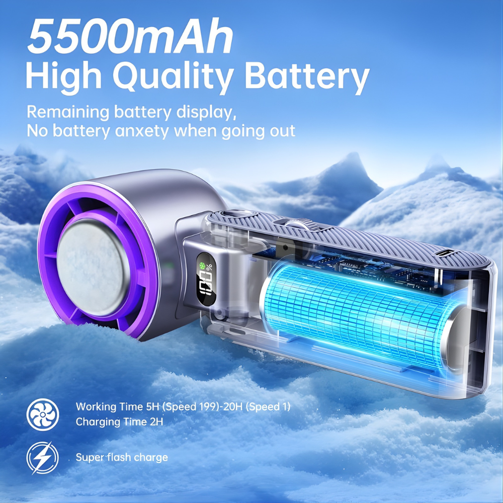 Portable Ice Fan