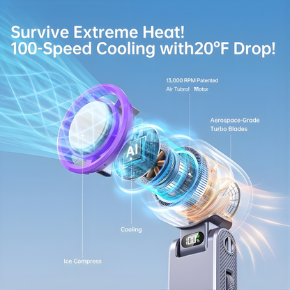 Portable Ice Fan